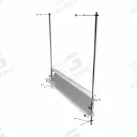 METALTECH Scaffold Pump Jacks: Pump Jack, 289.75 in Overall Ht, 325.5 in Overall Wd, Aluminum (MPN PJ-SY2424BNK). Key specifications — Includes: Two-Person Nestable Scaffolding Stage; Material: Aluminum; Brand: METALTECH; Product Type: Pump Jack.