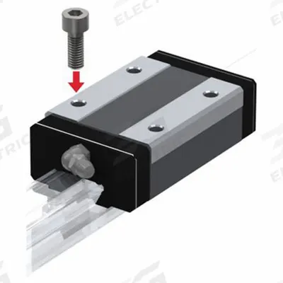 THK Linear Guide Carriage: For 23 mm Rail Wd, Ball, SR Radial Rail Guide - THK SR Series Ball Carriages