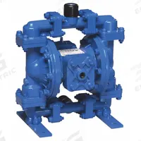 SANDPIPER Double Diaphragm Pump: Aluminum Body, 1/2 in, NPT Connection, 15 gpm, 289 ft Max. Head (MPN S05B1ABWANS000.). Key specifications — Brand: SANDPIPER; Seat Material: PE; Check Valve Material: Buna-N.