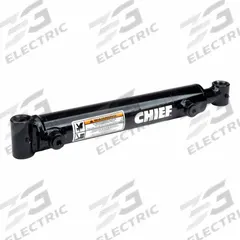 CHIEF Welded Hydraulic Cylinder: 3 in Bore Dia., 40 in Stroke Lg, 48 in Retracted Lg, 13,110 lb (MPN 212739). Key specifications — attr95618: Double Acting; attr98893: CHIEF.