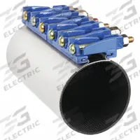 SMITH-BLAIR Repair Clamp: For 8 in Pipe, 15 in Overall Lg, 304 Stainless Steel (MPN 22600086315000). Key specifications — Brand: SMITH-BLAIR; Bolt Material: Steel; Maximum Operating Pressure: 150 psi; Maximum Vacuum Pressure: 10 psi; Gasket Material: Nitrile Rubber.