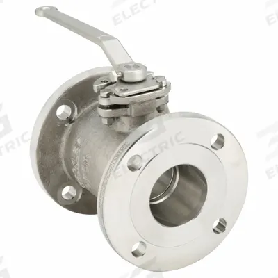 KECKLEY Manual Two-Way Ball Valve: 3 in, 316 Stainless Steel, Straight, Class 150 Flange - Stainless Steel Ball Valves