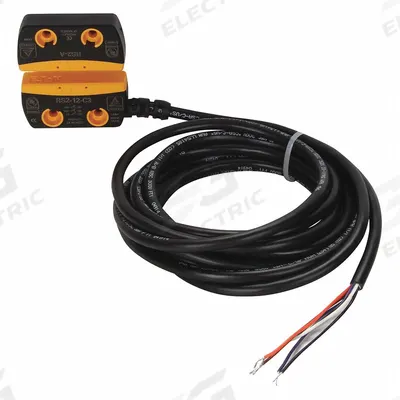EATON Magnetically Actuated Safety Interlock Switch: RS Series, 1NO/2NC, 9.84 ft Cable Lg - AC Safety-Interlock Switches