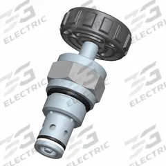 BUCHER HYDRAULICS Cartridge Valve: Screw-In, Screwdriver Adjustment, C10-20 Valve Cavity Size, MRPV (MPN MRPV-10-N-K-0). Key specifications — attr1012059: MRPV-10-N-K-0; attr1250696: MRPV; attr1011660: Nitrile; attr1011632: Screwdriver; attr1011635: BUCHER HYDRAULICS; attr1011636: Steel; attr1011644: C10-20.