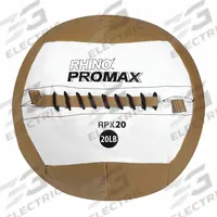 CHAMPION SPORTS Medicine Ball: 14 in Overall Dia, Brown, 20 lb (MPN RPX20). Key specifications — attr989247: Brown; attr991485: CHAMPION SPORTS.