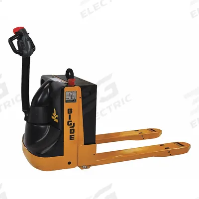 BIG JOE Pallet Jack: 4,500 lb, 46 in L x 27 in W Fork Dim, 27 in, 14 in, Std Fork - Lead Acid Electric Pallet Jacks