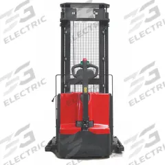 DAYTON Stacker: 3,500 lb, 141 in Max Lifting Ht, Adj Fork, 45 1/4 in L x 4 5/8 in W Fork, Hydraulic (MPN 55EZ95). Key specifications — Brand: DAYTON; Lift Mechanism: Hydraulic; Width Across Forks: 19 in to 39-1/2 in.