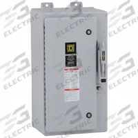 SQUARE D Safety Switch: Fusible, 100 A, Three Phase, 600V AC, Non-Metallic, Indoor/Outdoor (MPN H363DF). Key specifications — Brand: SQUARE D.