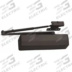 CORBIN RUSSWIN Door Closer: Parallel Mounting Type, Grade 1 - Heavy Duty, Bronze, 11 5/8 in Lg (MPN DC6210 x M101C x 690 x A4). Key specifications — Manufacturer Part Number: DC6210 x M101C x 690 x A4; Brand: CORBIN RUSSWIN; Closer Series: DC6000; Location Use: Interior/Exterior; Spring Type: Adjustable; Product Type: Door Closer; Spring Size: 6; Arm Type: Parallel.
