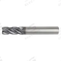 WIDIA HANITA Corner Chamfer End Mill: Carbide, AlTiN Coated, 4 Flute, 25 mm Mill Dia, 45 mm LOC (MPN 477725008T)