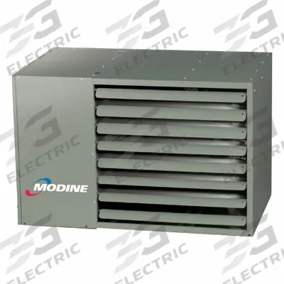 MODINE Gas Wall and Ceiling Unit Heater: 250,000 BtuH Heating Capacity Input, Propeller - Standard-Profile Suspended Gas Wall & Ceiling Unit Heaters