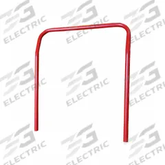 DAYTON Handle: 34 in Overall Lg, 30 in Overall Wd, Steel, 1 1/4 in Overall Ht, Red, Powder Coated (MPN NOB7901). Key specifications — Material: Steel; Compatible Grainger Part Number: 3BE80; Color: Red; Brand: DAYTON; Manufacturer Part Number: NOB7901.