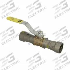 VIEGA MEGAPRESS Manual Two-Way Ball Valve: 1/2 in, Bronze, Straight, 125 psi Max. Pressure (CWP) (MPN 30600). Key specifications — Brand: VIEGA MEGAPRESS; Handle: Locking Lever.