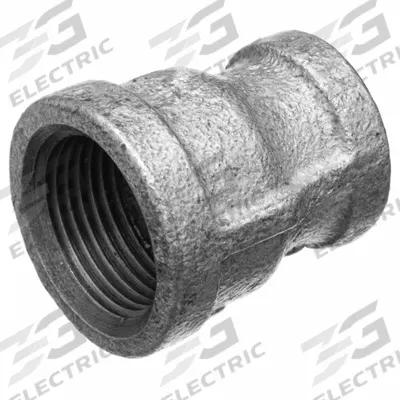 APPROVED VENDOR Metal Pipe Elbow: Straight, 150 psi, 2 in x 1/2 in - Medium-Pressure Threaded Pipe Fittings