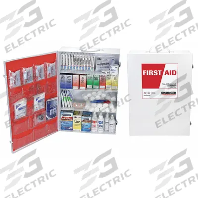FIRST AID ONLY First Aid Kit and Housing: Industrial, 150 People Served, 1,172 Components - General Purpose First Aid Kits