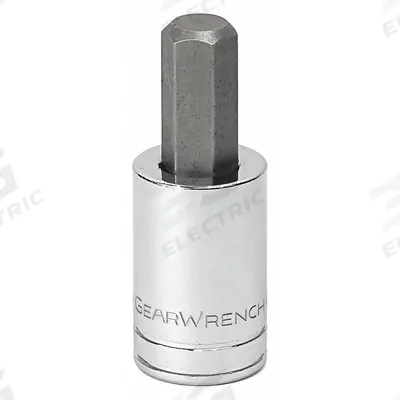 GEARWRENCH Socket Bit: 1/2 in Drive Size, Hex Tip, 5/8 in Tip Size, 2 31/64 in Overall Lg - Hex Torsion Bit Sockets