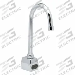 ZURN Kitchen and Bathroom Sensor Faucet: AquaSense®, Brass, Chrome Finish, Single-Post, Aerated (MPN ZG6922-E-MV). Key specifications — Brand: ZURN; Includes: Single Supply Hose; Series: AquaSense®.
