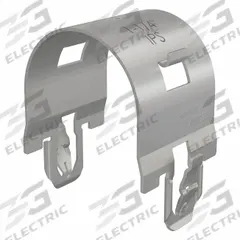 IPS Clamp: Spring Steel, SST (Dakota ProTect™ Wet/Dry: 1000hr), 1 1/4 in Conduit Trade Size (MPN DS-PC-114IPS-PT/50). Key specifications — Color: Gray; Material: Spring Steel; Finish: SST (Dakota ProTect™ Wet/Dry: 1000hr); For Use With: Dakota Smart-Strut.