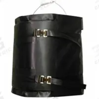 FLEXOTHERM Pail Heated Blanket: 230V AC, 115.31 W Watts, 122°F, 5 gal, IP66, Pails, Indoor/Outdoor (MPN HVB-B-02-350-040-016-06-2-70). Key specifications — attr1187699: FLEXOTHERM; attr1187720: 5 gal; attr1187700: Pails; attr1187702: IP66; attr1187704: Indoor; attr1187710: .50 A.