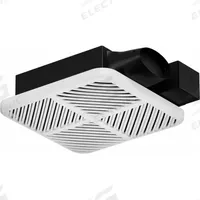 Bathroom Exhaust Fan: Ceiling/Wall, 110 cfm Max, Variable Speed, Round Duct (MPN SP-LP0511L-1). Key specifications — Brand: DAYTON; Primary Lighting Technology: LED Module; Duct Shape: Round; Includes: Backdraft Damper; Mounting Location: Wall; Mounting Type: Mounting Bracket; Number of Speeds: Variable.