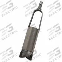 AMS Soil Auger Head: Carbon Steel Bail/Stainless Steel Cylinder, 2 in Overall Dia, Quick Connect (MPN 300.09). Key specifications — Connection Type: Quick Connect; Brand: AMS; Product Type: Soil; Material: Carbon Steel Bail.