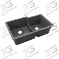 ELKAY Sink: 33 in Overall Lg, 20 1/2 in Overall Wd, 9 1/2 in Bowl Dp, 17 1/2 in_12 7/8 in Bowl Lg (MPN ELGULBO3322GT0). Key specifications — Brand: ELKAY; Color Family: Silver/Gray.