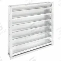 30"H 30"W Drnbl Extrd Alu Intake Louver: Hat Channel, Recess Mount, 29 1/2 in H, 29 1/2 in W (MPN 5NKJ5). Key specifications — Brand: DAYTON; Maximum Air Velocity: 3500 fpm.