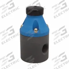 PULSAFEEDER Back Pressure Valve: PVDF/TFE, NPT x NPT, 1/2 in Inlet Connection Size (MPN NA200001-PVD). Key specifications — Brand: PULSAFEEDER.