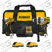 DEWALT Cordless Combination Kit: 2 Tools, Hammer Drill/Impact Driver, 20 V DC Volt, Battery Included (MPN DCK2101QQ2). Key specifications — attr1176460: Hammer Drill.