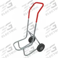 DAYTON Furniture Hand Truck: 240 lb, For 16 Chairs, Flow-Back, Gray, 10 in Wheel Dia., Pneumatic (MPN 30F011). Key specifications — Color: Gray; Brand: DAYTON.