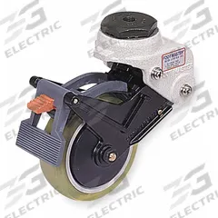 APPROVED VENDOR Bolt-Hole Caster: Swivel, Side Brake, 4 in Wheel Dia., 1 7/8 in Wheel Wd, Aluminum (MPN GDS-100B-SS). Key specifications — Wheel Bearing Type: Ball; Thread Size: M12; Brand: APPROVED VENDOR; Roll Up: Swivel with Brake.