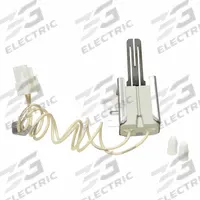 Hot Surface Igniter: OEM, Silicon Carbide, 16 in Lead Lg, 120V AC, Hardwired, Flat Tip (MPN 41-213). Key specifications — Electrical Connection Type: Hardwired; Manufacturer Part Number: 41-213; Brand: ROBERTSHAW; Input Voltage: 120V AC.
