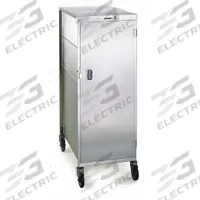 LAKESIDE Meal Delivery Cart: 20 Trays, Pass-Through, 2 Doors, Stainless Steel, 70 1/4 in Overall Ht (MPN 857). Key specifications — Manufacturer Part Number: 857; Brand: LAKESIDE; Caster Configuration: (4) Swivel; Color: Silver; Material: Stainless Steel; Pass-through / Non-Pass-through: Pass-Through; Insulated: No; Product Type: Meal Delivery Cart.