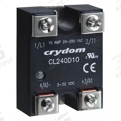 CRYDOM Solid State Relay: Surface Mounted, 10 A Max Output Current, Triac - Surface-Mounted Relays