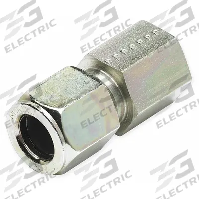 PARKER Compression Fitting Adapter: 1 in OD x 1 in Pipe Size - Flareless Bite-Type Steel Compression Fittings