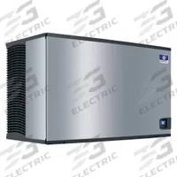 MANITOWOC Ice Machine: Half Dice, 1,590 lb Ice per Day, Water Cooled, 29 1/2 in Ht, 48 in Wd, Silver (MPN IYT1500W-261). Key specifications — Voltage: 208/230V; Energy Star Compliant: Yes.