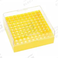 Freezer Box: 130 mm Overall Lg, 130 mm Overall Wd, Resin (MPN W651704-Y). Key specifications — Material: Resin; Product Type: Freezer Box; Brand: WHEATON.
