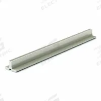 PBC LINEAR Linear Shaft Support Rail: 40 mm Shaft Dia, 400 mm Lg, Unfinished, Aluminum (MPN SRM40-0400-SL). Key specifications — attr111735: PBC LINEAR; attr111741: Unfinished.