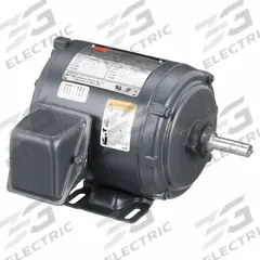 DAYTON General Purpose Motor: Rigid Base Mount, Totally Enclosed Non-Ventilated, 1/3 hp, 1,765 RPM (MPN 3N694). Key specifications — Brand: DAYTON; Nameplate Voltage @ 60 Hz: 208-230/460V AC; Full Load Current @ 60 Hz: 2.9-2.8/1.4 A; Nameplate RPM @ 60 Hz: 1,765 RPM; Motor Enclosure: TENV.