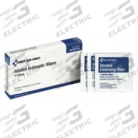 FIRST AID ONLY Topical Antiseptic Wipes: Wipes, Isopropyl Alcohol, 10 PK (MPN 12-011). Key specifications — Format: Wipes; Product Type: Topical Antiseptic; Unit Package Type: Packet; Active Ingredient: Isopropyl Alcohol; Manufacturer Part Number: 12-011; Unitized: Unitized; Concentration: 70%; Brand: FIRST AID ONLY.