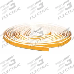 PEMKO Seal: Bulb, Self-Adhesive Mounting, Std, Silicone, 204 ft Overall Lg, 1/2 in Overall Wd, White (MPN S88W204). Key specifications — Color: White; Mounting Style: Self-Adhesive; Seal Shape: Bulb; Brand: PEMKO; Material: Silicone; Adhesive Bond: Standard.