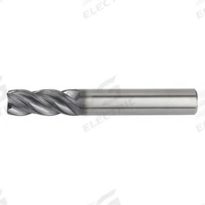 WIDIA HANITA Corner Chamfer End Mill: Carbide, AlTiN Coated, 4 Flute, 18 mm Mill Dia - Fast-Cutting Carbide Corner-Chamfer End Mills for Steel & Cast Iron