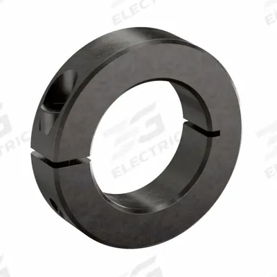 RULAND MANUFACTURING Shaft Collar: 1-Piece, Inch, Round, Clamp-On, 1 3/8 in Bore Dia - Steel Shaft Collars