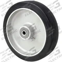 APPROVED VENDOR Caster Wheel: 8 in Wheel Dia., 2 in Wheel Wd, Rubber, 500 lb Load Rating, Aluminum (MPN 2RYY2). Key specifications — attr1111770: Aluminum; attr1111778: Black; attr1111764: APPROVED VENDOR.