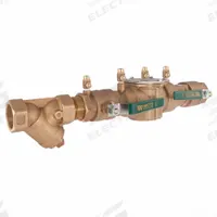 WATTS Double Check Valve Assembly: 007, 2 in Pipe Size, FNPT x FNPT, 25.75 in Overall Lg, Bronze (MPN 007MIQTS-S). Key specifications — Shut-Off Valve Type: Ball Valve; Connection Type: FNPT x FNPT.