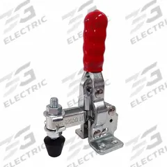APPROVED VENDOR Toggle Clamp: Std Vertical Handle, Flange Base Mounting, 1.32 in Arm Lg, Std, Steel (MPN 806ER1). Key specifications — attr668198: APPROVED VENDOR; attr668630: Neoprene.