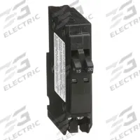 SQUARE D Miniature Circuit Breaker: 20 A, 120/240V AC, Single Phase, 10kA at 120/240V AC, 1 Poles (MPN QO1520). Key specifications — Phase: Single; Amps: 20 A; AC Voltage Rating: 120/240V AC; Max. AIR Rating: 10kA at 120/240V AC; For Use With: Old Non Class CTL QO Load Center; Brand: SQUARE D.