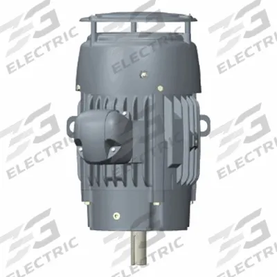 U.S. MOTORS Motor: Flange Mount, Totally Enclosed Fan Cooled, 7 1/2 hp - C-Face 3-Phase General Purpose AC Motors