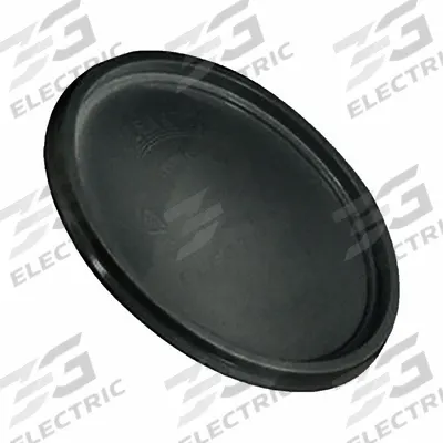 GRAINGER Lid: Bucket Lid, 8 in Overall Dia, Black, Plastic - Snap-On Lids