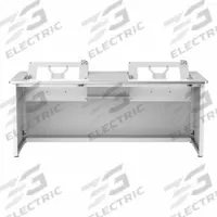 VERSADESK Computer Desk: Metal, White, 0 Drawers, 72 in Overall Wd, 29 in Overall Ht, White Frame (MPN RSD7230-WW). Key specifications — Desktop Material: Metal; Includes Modesty Panel: Yes; Kit Product Type: Computer Desk; Desktop Color: White; Brand: VERSADESK; Frame Color: White; Frame Material: Steel; Product Type: Computer Desk.